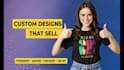do custom typography t shirt design and graphic t shirt