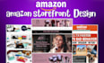 do amazon storefront design, or amazon brand store amazon storefront