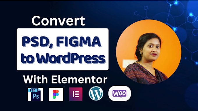 do creative design redesign PSD figma to wordpress website