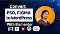 do creative design redesign PSD figma to wordpress website