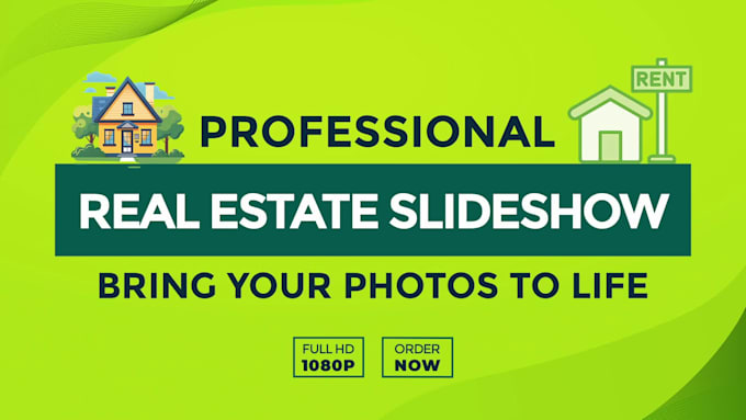 create real estate slideshow video from your photos