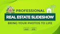 create real estate slideshow video from your photos