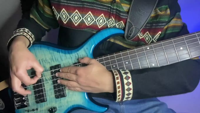 be your pro level session bass player