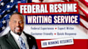 provide professional usajobs federal government resumes
