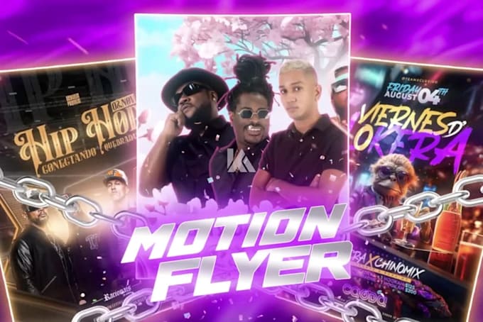 do animated motion flyers and 3d parallax photos from still picture