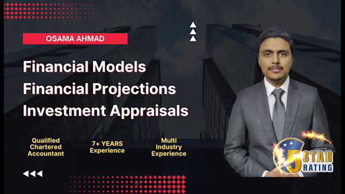 do customized financial models, projections, and investment appraisal