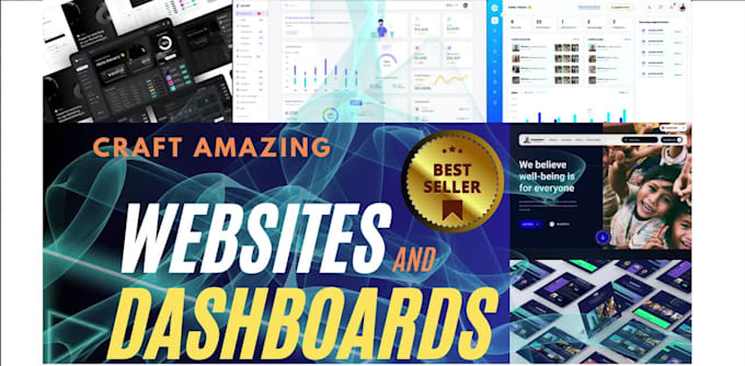 develop custom website dashboard as full stack web developer