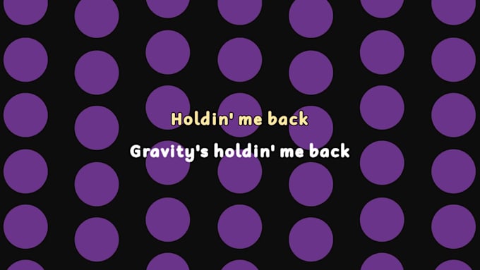 create your karaoke lyric video