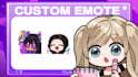 create an animated emote gif format for streaming channel