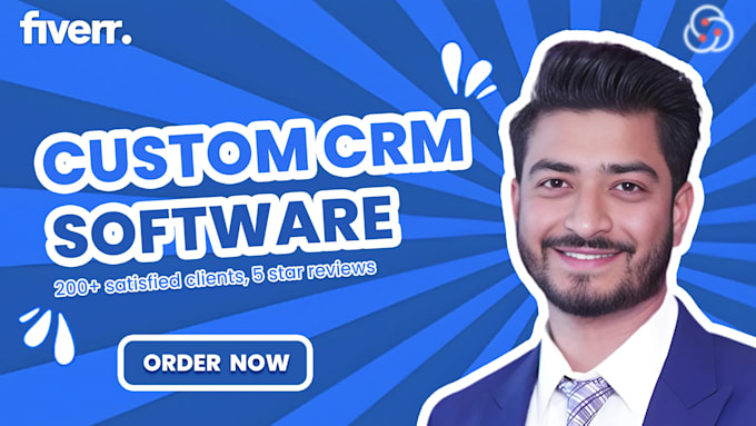 develop a custom CRM or erp software with an admin panel