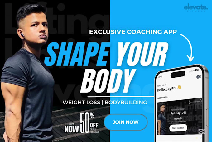 be your online personal trainer and nutritionist