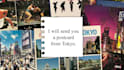 send you a postcard from tokyo, japan