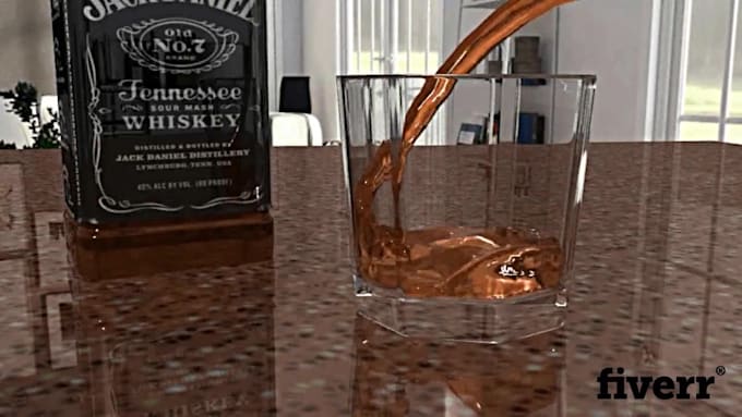 make 3d fluid animation
