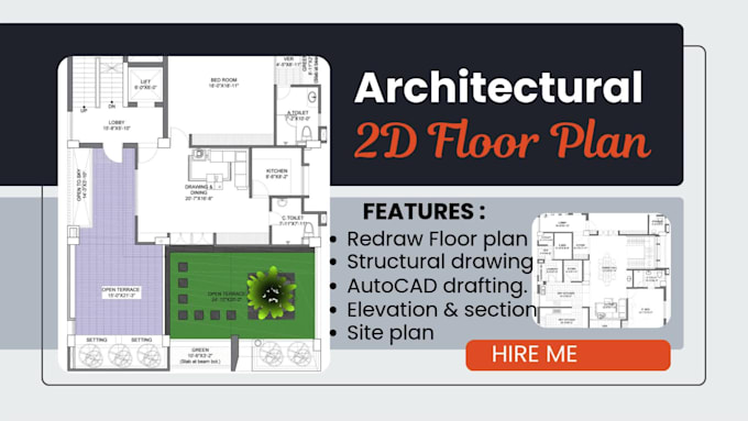 redraw architectural floor plan, floor plan design, real estate agents
