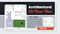 redraw architectural floor plan, floor plan design, real estate agents