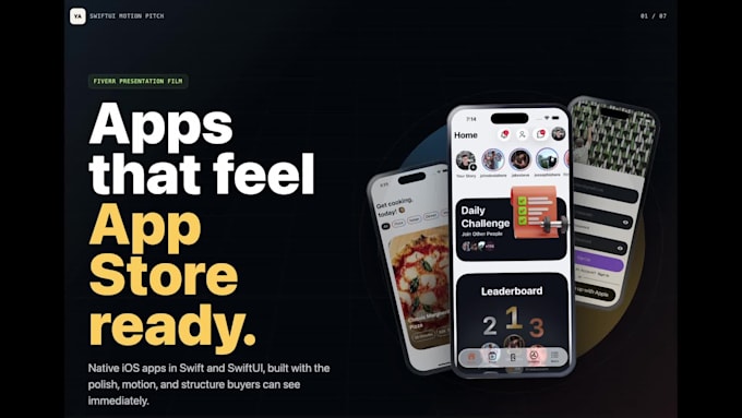 build a polished app store ready native ios app with swiftui