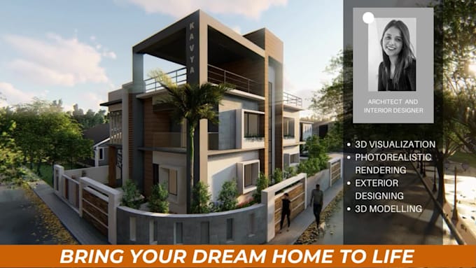 do architectural visualization and photorealistic 3d rendering