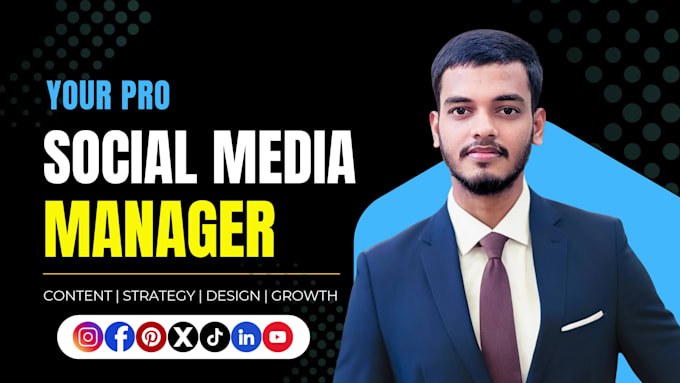 be your monthly social media manager and content creator