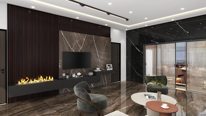 create photorealistic 3d interior renders and walkthroughs