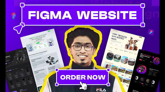 design figma website, figma design website, figma landing page, website mockup