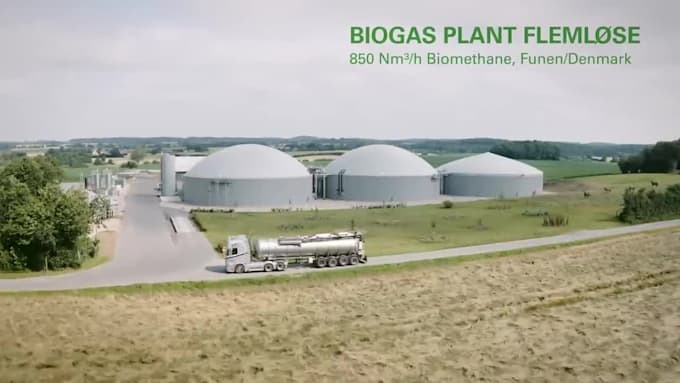 create 3d industrial animation biogas plant 3d renewable energy process video