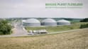 create 3d industrial animation biogas plant 3d renewable energy process video