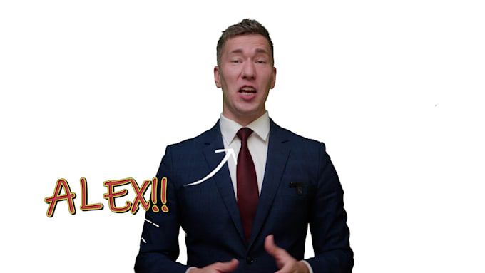 create a green screen spokesperson video