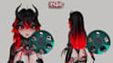 make 3d anime vrchat avatar, vrc avater character model rigging for pc and quest