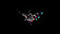 design glorious glitch logo animation or youtube intro video
