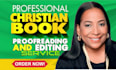 do christian book editing and proofreading, christian book editor