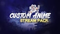 create anime stream pack for your youtube, twitch