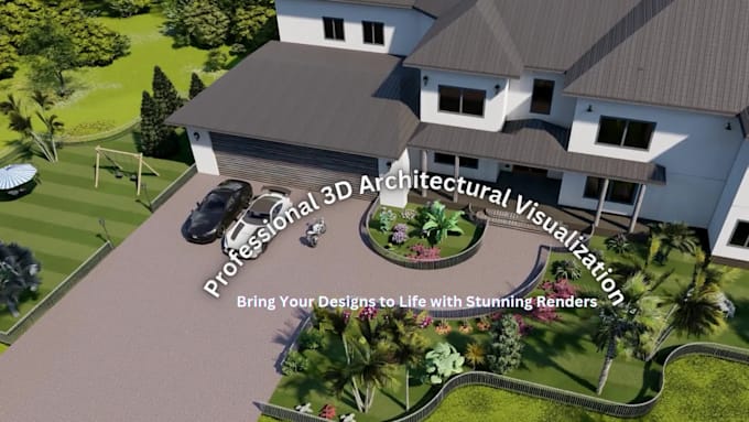 create realistic interior , exterior 3d floor plan and visualization