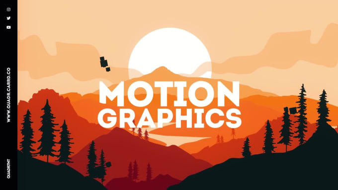 create you motion graphic visuals for youtube