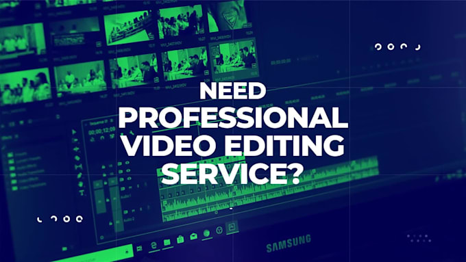 do professional youtube video editing for you