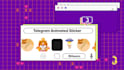 create funny animated telegram sticker
