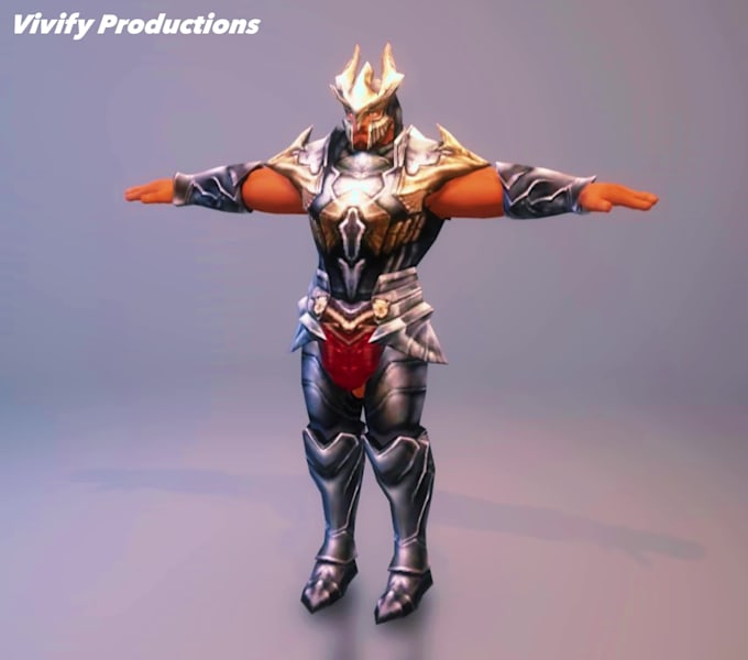 Do 3d character modeling for games and films by Vivify_prod | Fiverr