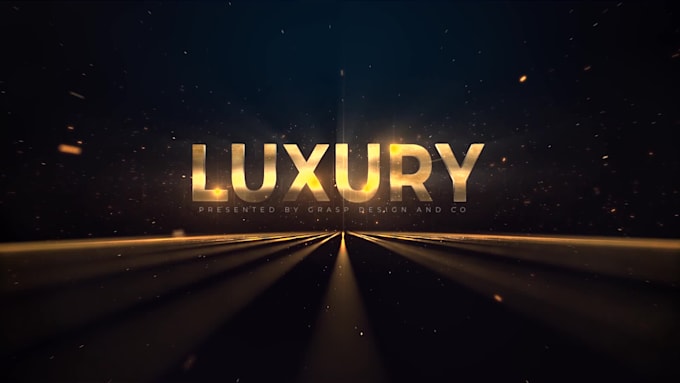design luxury modern and heraldic logo