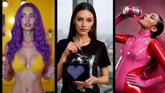 create 8k ai ugc influencer videos ai mini video for product social media ads