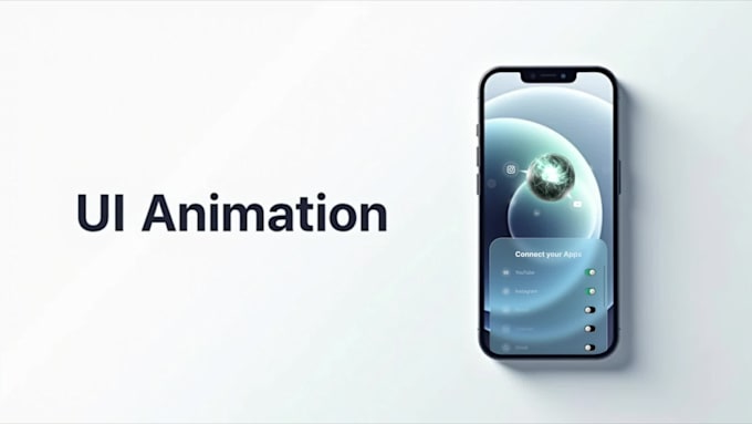 create professional UI animations for website and mobile