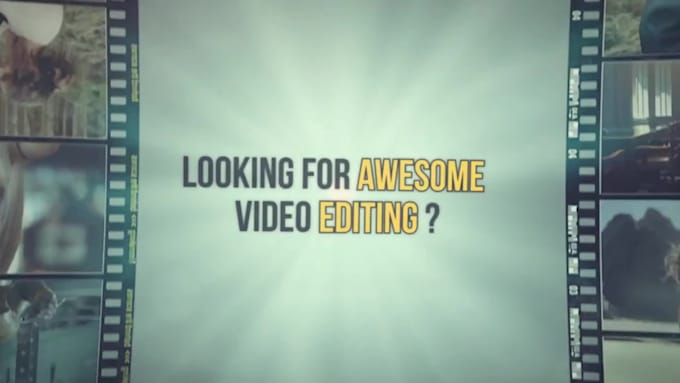 do professional and amazing video editing