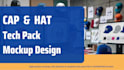 create production ready tech pack for caps and hats