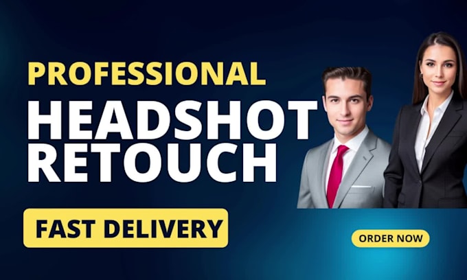 do premium business portrait retouching