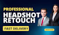do premium business portrait retouching