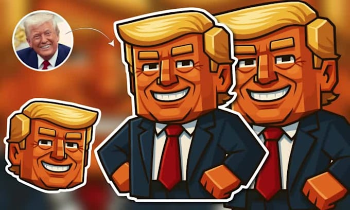Turn your photo into a custom minecraft avatar and logo design by Zesty ...