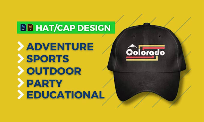 do perfect badge, patches, logo for dad hat, cap, beanie in 24 hours