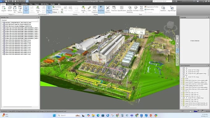 convert point cloud scan to revit bim model