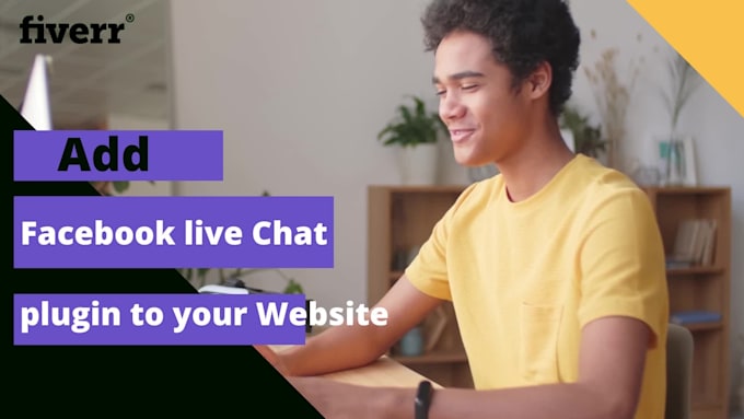add facebook live chat plugin to your website