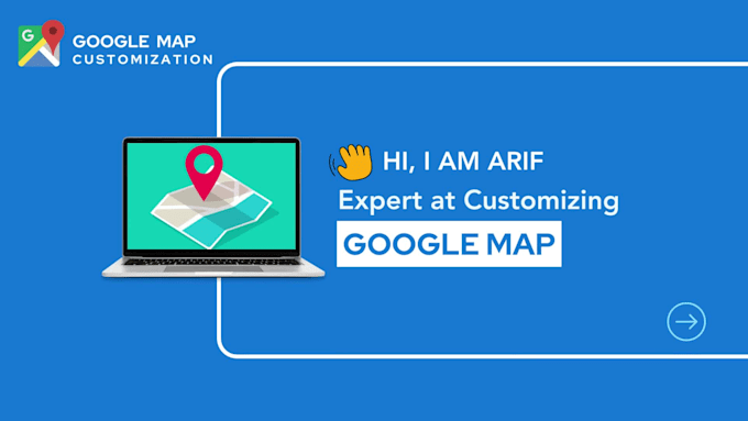 develop interactive customized google maps api and app