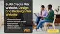 build create wix website, design and redesign wix website