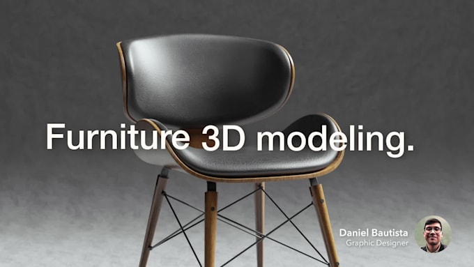do furniture 3d modeling, rendering and animation in blender